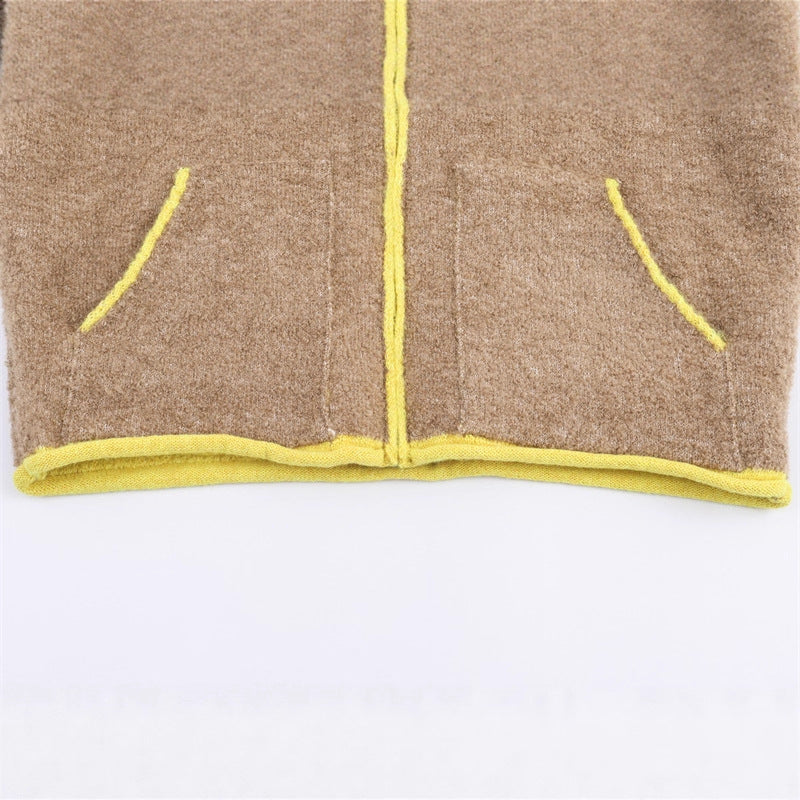 Veste Pilote Tricotée