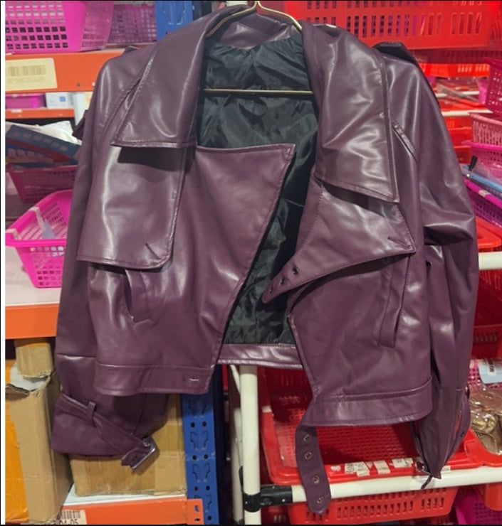 Veste en cuir Arvora