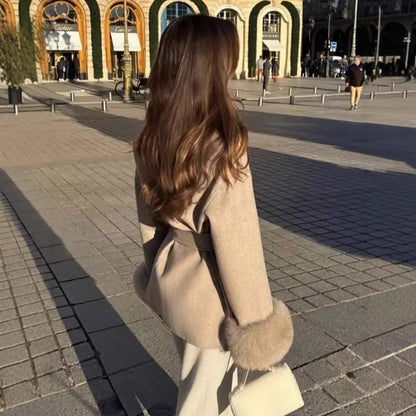 Manteau Femme Laine Faurrelle