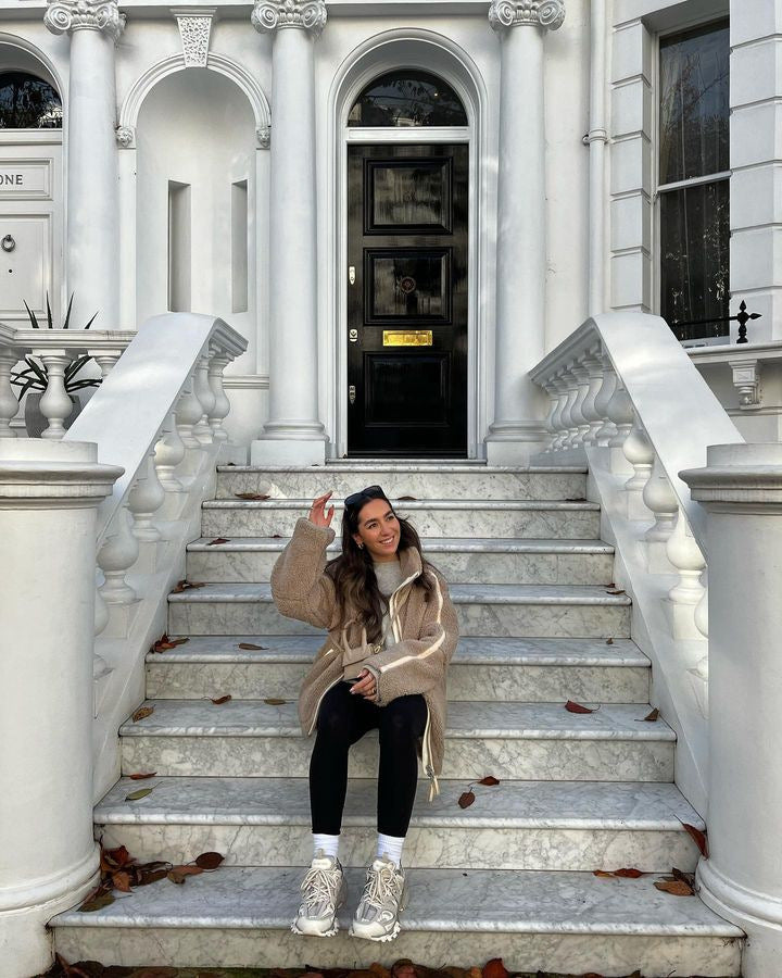 Nouvelle veste ample anti-cachemire