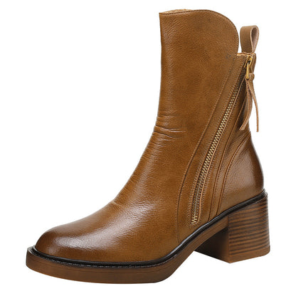 Bottes Cuir Vamora