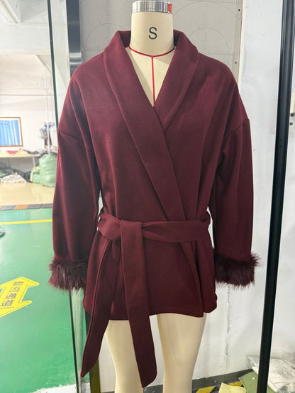 Manteau Femme Laine Faurrelle