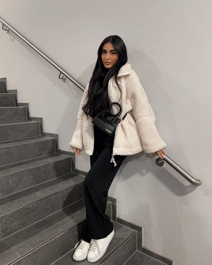 Nouvelle veste ample anti-cachemire