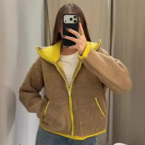 Veste Pilote Tricotée